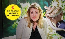 Bettina Emmerling und ihr Angstgegner trennten sich nach einem harten Match in einem ...