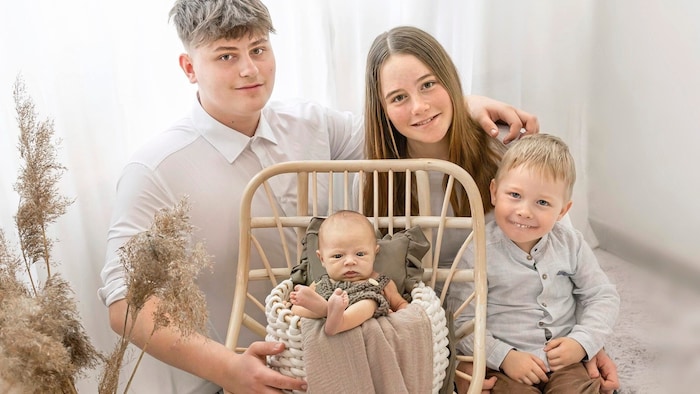 Luis und Geschwister Matthias, Leni und Maximilan aus Ramsau 