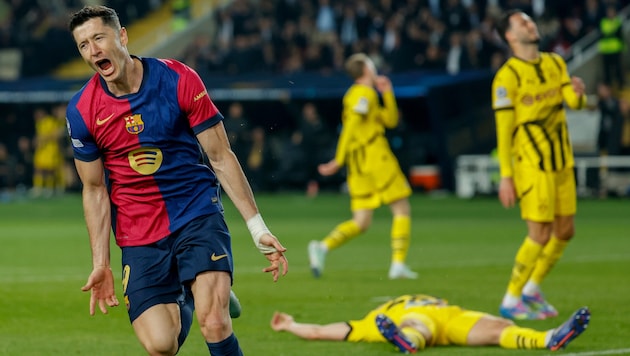 Barcelona zwang Dortmund mit 4:0 in die Knie. (Bild: AP/AP Photo/Joan Monfort)