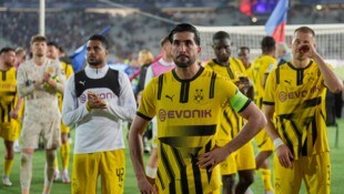 Brutale Lehrstunde für Borussia Dortmund gegen den FC Barcelona.  (Bild: AP/Emilio Morenatti)
