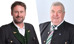 In Teufenbach-Katsch sind sich Peter Panzer (links, ÖVP) und Gottfried Sperl (FPÖ) einig. 