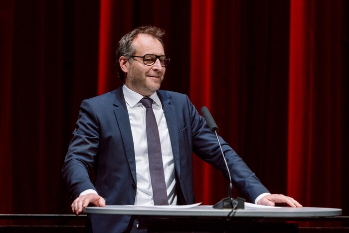 Vizebürgermeister Alexander Juen (ÖVP) bedankte sich für die Wahl zum Bürgermeister.