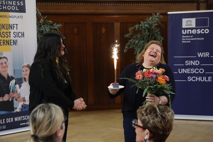 Ministerin Schumann wurde gefeiert