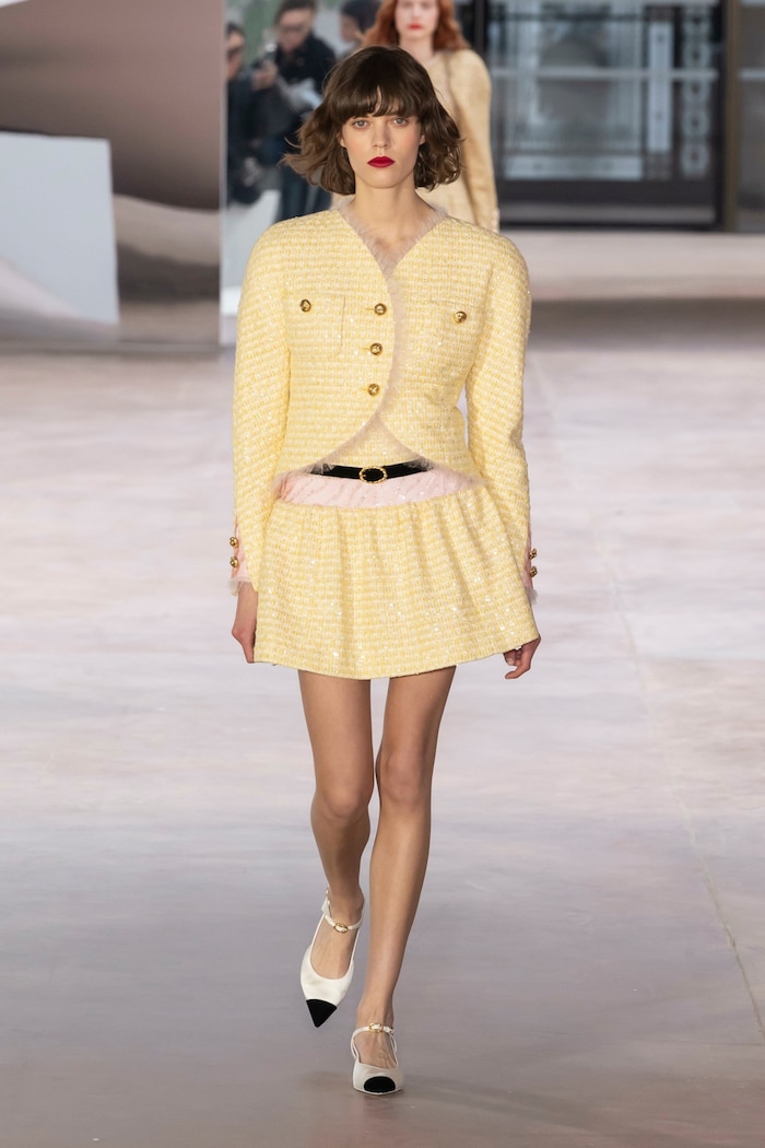 Auch bei Chanel ist die Farbe ein großes Thema.
