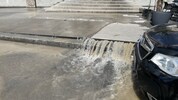 Wassermassen flossen durch die Straßen in Innsbruck.
