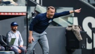 GAK-Coach Ferdl Feldhofer kennt nur ein Ziel: Freitag müssen gegen Klagenfurt drei Punkte her! (Bild: GEPA)