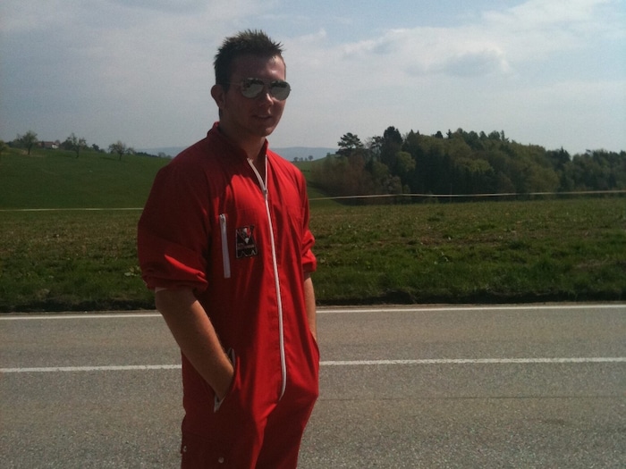 2011 war Burgschachner als Streckenposten im Einsatz.