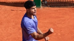 Carlos Alcaraz (Bild: AFP/VALERY HACHE)
