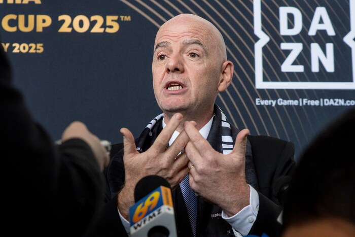 FIFA-Boss Gianni Infantion
