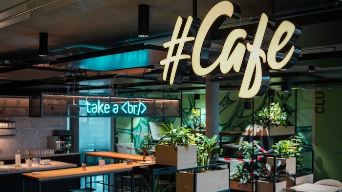 Ein eigener Barista gehört in der Dynatrace-Entwicklungszentrale dazu.
