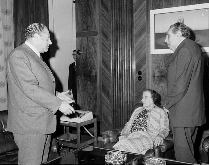 Bundeskanzler Kreisky im Gespräch mit Israels Ministerpräsidentin Golda Meir