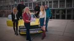 v.l.n.r.: Produzentin Loredana Rehekampff, Paul Pizzera, Silvia Schneider, Otto Jaus, Melissa ...
