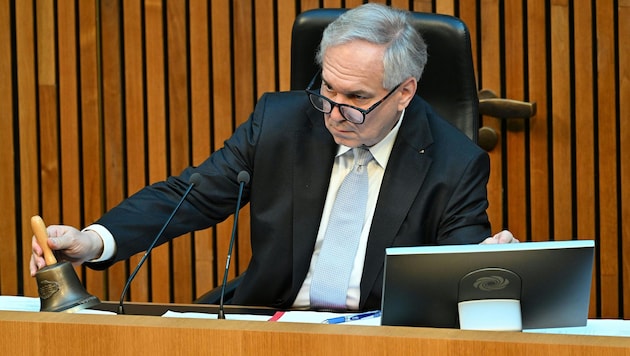 Walter Rosenkranz will, dass im Parlament über Inhalte – und nicht über Schreibweisen – ...