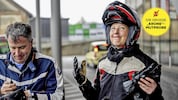 Angesichts des einsetzenden Starkregens suchte Wiens Grünen-Chefin Judith Pühringer Schutz unter ...