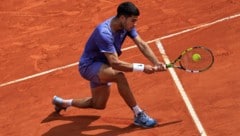 Carlos Alcaraz (Bild: AFP/VALERY HACHE)