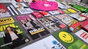 Noch zwei Wochen, dann wählt Wien: Die Verteilung der Wahlwerbung läuft auf Hochtouren auf den ...