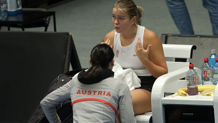 Ekaterina Perelygina mit Kapitänin Maruska
