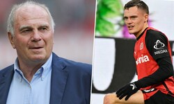Uli Hoeneß kann sich „im Moment“ keinen Transfer von Florian Wirtz zu den Bayern vorstellen.