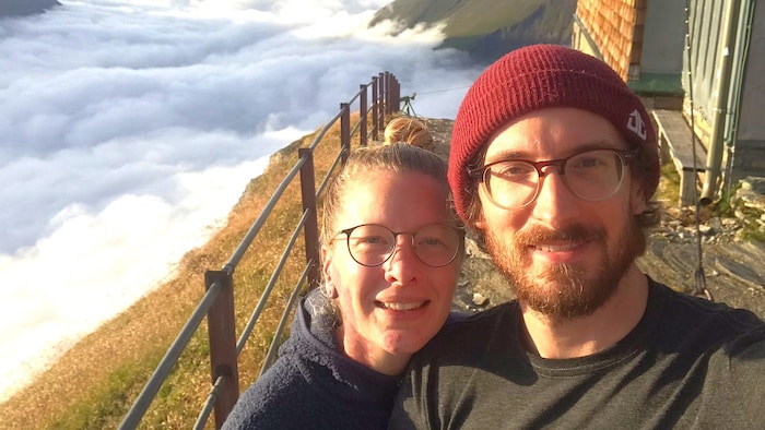 Die Wirtsleute Kerstin Heimberg und Ake Thamer