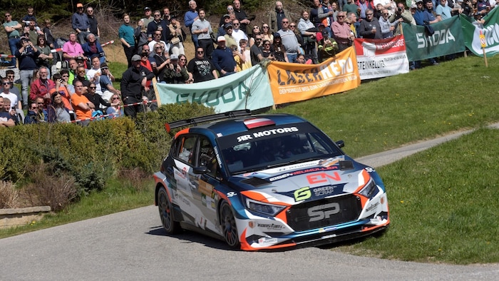 Das Siegerauto: Simon Wagners Hyundai.