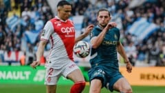 Monaco gewann gegen Marseille klar mit 3:0. (Bild: AFP/FREDERIC DIDES)