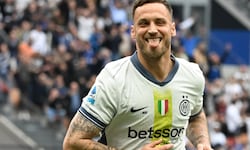 Er hat leicht lachen! Arnautovic ist mit Inter auf Meisterkurs