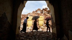 Überall im Land sind noch Spuren der Verwüstung vom Erdbeben im März zu sehen. (Bild: AFP/SAI AUNG MAIN)