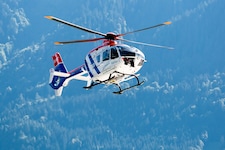 Der Schwerverletzte wurde von der Crew des Rettungshubschraubers Gallus 1 geborgen und ins ...