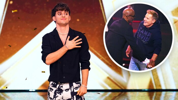 Bereits beim Casting zauberte sich Fabian in die Herzen von Bruce Darnell und Dieter Bohlen – ...