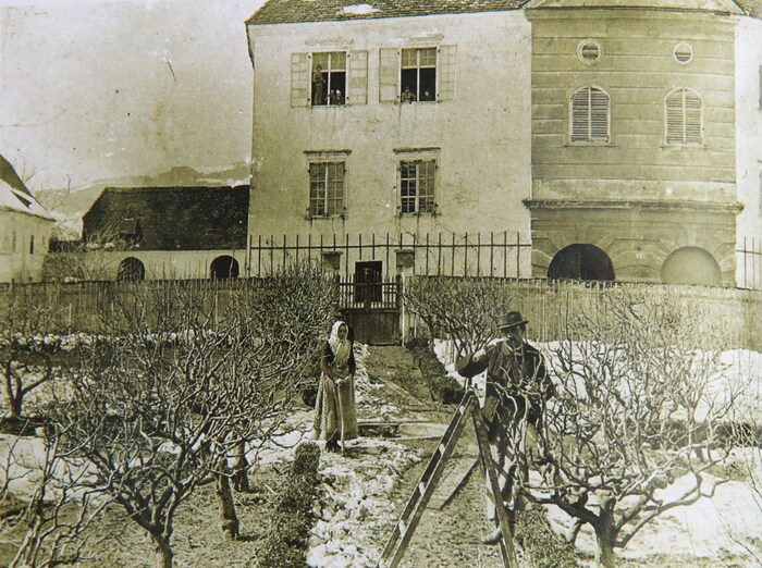 Das Eibiswalder Schloss im Jahr 1897. 