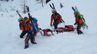 Salzburgs Bergretter im Einsatz. (Bild: Bergrettung Salzburg)