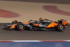 Lando Norris mit Fehlstart. (Bild: AP/Altaf Qadri)