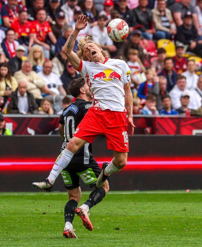 Bidstrup verlor viele Zweikämpfe.