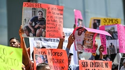 Protest für die Freilassung der abgeschobenen Migrantinnen und Migranten