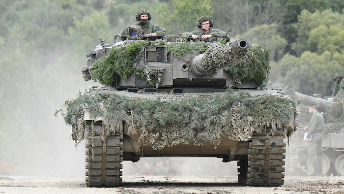 Der Kampfpanzer Leopard 2 des österreichischen Bundesheeres