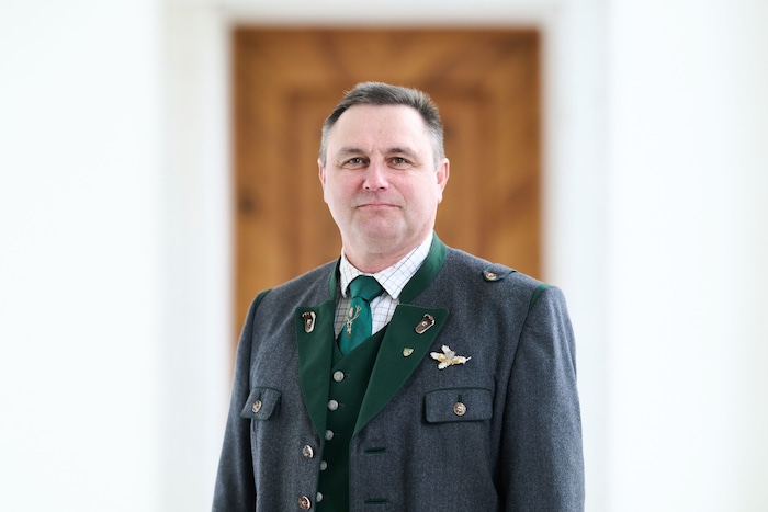 Bezirksjägermeister Johann Priemaier.