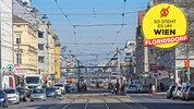 Die Brünner Straße (li.) schreit geradezu nach einem neuen Konzept und Aufhübschung.