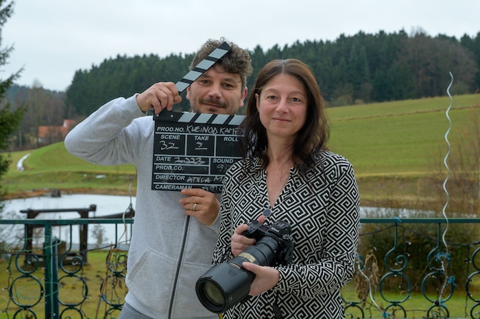 Die Dokumentarfilmer Attila Molnar und Sonja Steinmötzger