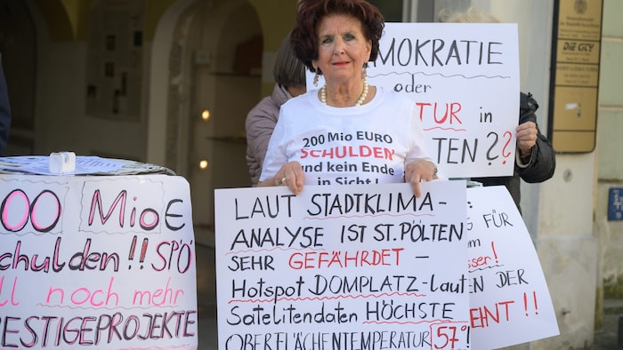 Ulrike Nesslinger war selbst am Herrenplatz vor Ort.