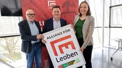 Historisch: Leoben bekommt erstmals eine Dreierkoalition mit Kurt Wallner (Mitte) als ...