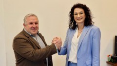 Machen gemeinsame Sache: Nicole Sunitsch (FPÖ) und Stefan Kreisl (ÖVP) (Bild: Jauschowetz Christian)