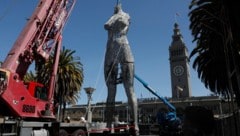 Die derzeit größte Bewohnerin San Franciscos sorgt auch für die meiste Aufregung. (Bild: AP/Lea Suzuki/San Francisco Chronicle)