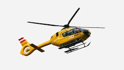 Die Wanderin wurde mit dem Rettungshubschrauber ins Krankenhaus geflogen.