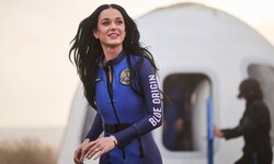 Während Katy Perry nach ihrem All-Flug jubelte, zeigte sich Emily Ratajkowski von dem ...