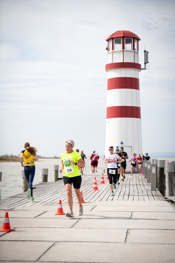 Das Wahrzeichen wurde auch heuer umrundet.