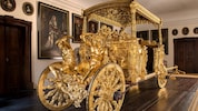 Die goldene Kutsche aus Krumau wurde erstmals als Leihgabe zur Verfügung gestellt.