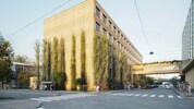 So soll der Modulbau an der Stelle des früheren Parkhauses des Böhler-Spitals aussehen – aber ...
