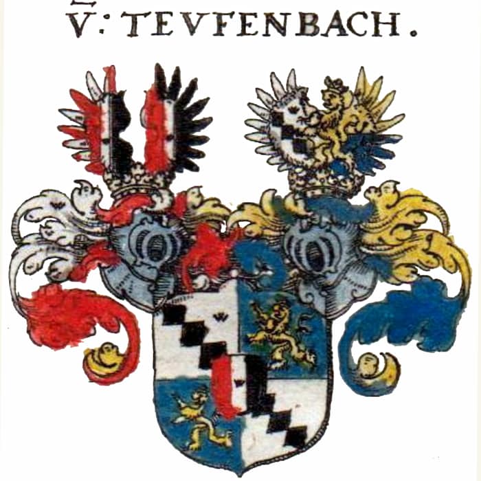 Weiter verbreitet als gedacht: Das Teuffenbach-Wappen