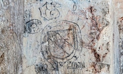 Das Wappen der Teuffenbacher wurde aktuell im weltberühmten Abendmahlssaal in Jerusalem (Israel) ...