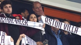 Auch Prince William konnte es nicht glauben. (Bild: AFP/FRANCK FIFE)